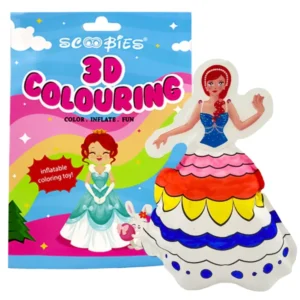 3D Colouring- Princess